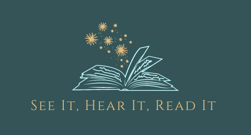 See It, Hear It, Read It Logo